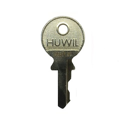 HUWIL Ersatzschlüssel N - Schließung N 2001 bis N 2207 - Nachschlüssel - Zusatzschlüssel - u.a. für Hebelzylinder,Möbelschlösser,Schrankschlösser - Schließung N2149 von FELGNER