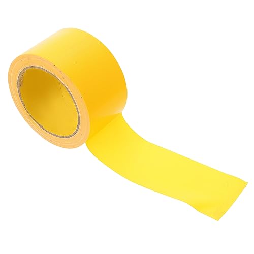 FELTECHELECTR 1 Rolle Wasserdichtes Gewebeband Super Wasserdichtes Klebeband Paket Spender Rohrband Für Wasserlecks Weit Klar Klebeband Nachfüllt Nicht Transparent Doppelt Tarnung Papier Yellow von FELTECHELECTR