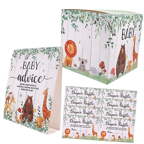 FELTECHELECTR 1 Satz Ratgeberkartenset Mit Blumenmotiv Ratkarten Babyparty Spiele Zum Aufdecken des Babygeschlechts Neue Elternratgeberkarten Vorhersagekarte Babyparty-partykarten Papier von FELTECHELECTR