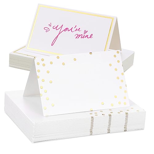 FELTECHELECTR 100St Tischkarten zur Hochzeit Platzkarte für die Hochzeit Platte hochzeitsdeko hochzeitsdeco Tischnamensschilder für eine Dinnerparty Tischkarten für die Tischdekoration Papier von FELTECHELECTR