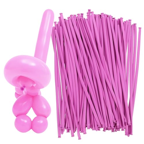 FELTECHELECTR 100st Dekoration Aus Ballongeflecht Disco-kugeln- Partytütenfüller Für Leichte Luftballons Ballongewichte Gänseblümchen Ballons Wasserballon Rosa Emulsion Lavender von FELTECHELECTR