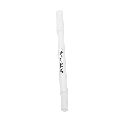 FELTECHELECTR 1stk Farbstift Essbare Stifte Für Makronenplätzchen Essbarer Pigmentstift Essbare Marker Hausgemachte Kekse Zuckergussmarker Essbare Lebensmittelmarker Kuchenmarker Plastik Weiß von FELTECHELECTR