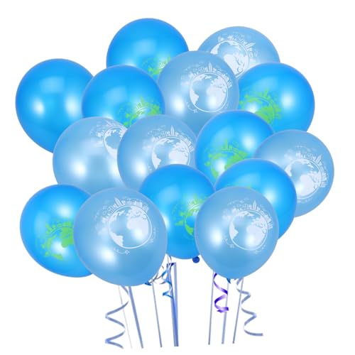 FELTECHELECTR 20 Stück 12 Latexballons Hochzeitsballons Luftballons Im Klassenzimmer Planet Erde Ballon Klare Luftballons Dekorative Luftballons Mylar-ballons Klarer Ballon Schulluftballons von FELTECHELECTR