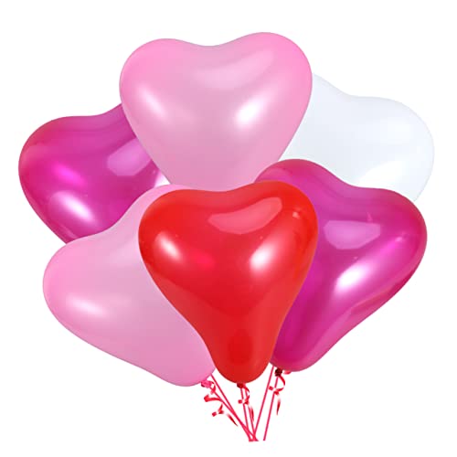 FELTECHELECTR 20 Stück Herzförmige Latexballons Rosa 10 Zoll Verdickte Ballons Für Hochzeiten Geburtstagsfeiern Und Romantische Anlässe Perfekte Dekoration Für Partys Und Feiern von FELTECHELECTR