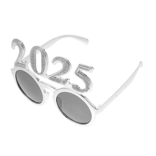 FELTECHELECTR 2025 Brille Partyzubehör brillen Spaßige Party Brille Eyewear für Neujahrspartys partybrille Neujahrsvorräte Silvesterbrille Neujahrsparty-Brille lustige Tanzbrille Stk von FELTECHELECTR
