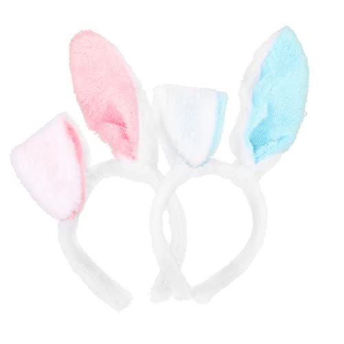 FELTECHELECTR 2 Stücke Bunny Stirnbänder Für Ostern Stirnband Ohr Kopfschmuck Party Favor Für Mädchen von FELTECHELECTR