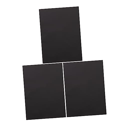 FELTECHELECTR 3 Stück Blätter Magnet Kühlschrank Whiteboard Bastelkleber Sprühkleber Scrapbook-zubehör Haftspray Black von FELTECHELECTR