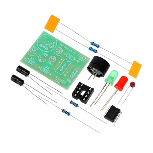 FELTECHELECTR 3 Stück Elektronischer Bausatz Elektronikbausatz Selber Machen Elektronischer Komponentensatz Diy-lötübungsset Elektronik-lernset Epoxidharz von FELTECHELECTR