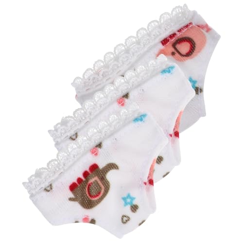 FELTECHELECTR 3St -Shorts puppenkleidung Puppen Kleidung Puppen-Accessoires Puppenaccessoires online Puppen- -Set Spielzeugpuppenhöschen verkleiden Zubehör Stoff von FELTECHELECTR