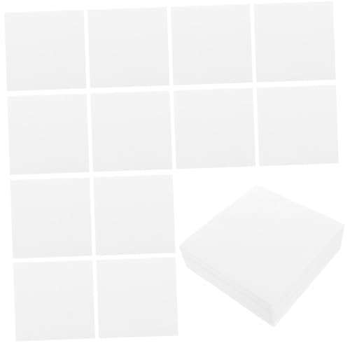 FELTECHELECTR 50 Stück Saubere Papierservietten Braut- Pixel Sträusel Konfetti Fotokabine Requisiten Hochzeit party sachen party supplies dekorative Partyservietten Haushaltsservietten Weiß von FELTECHELECTR