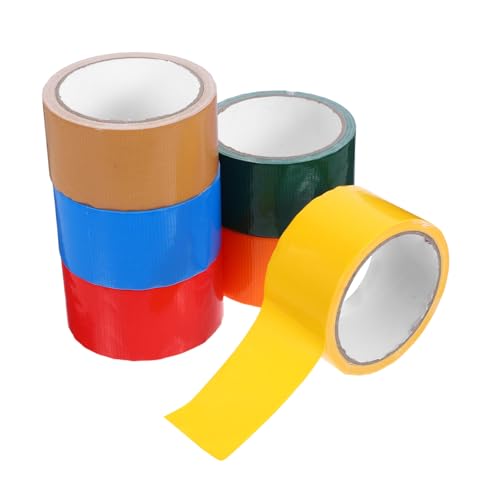 FELTECHELECTR 6 Rollen Farbiges Klebeband Buntes Klebeband Bulk-klebeband Wasserdichtes Band Starkes Klebeband Farben Von Klebeband Bastelband Lustiges Klebeband Dekoratives Klebeband Stoff von FELTECHELECTR