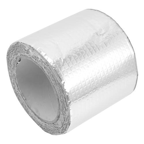 FELTECHELECTR Aluminiumfolie Reparaturband 1 Rolle Wasserdichtes Dichtungsband Für ücken Und Fugen 15cm x 5m Selbstklebendes Klebeband Für Dachreparaturen Und Abdichtungen von FELTECHELECTR