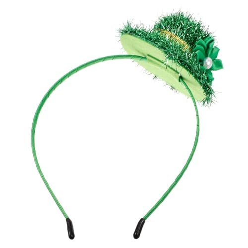 FELTECHELECTR Patricks Stirnband Clips Party St. Patricks Day Prop Frauen Haar Decor Saint Patricks Day Stirnband Festival Foto Prop von FELTECHELECTR