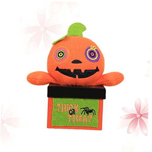 FELTECHELECTR Kasten Halloween-süßigkeiten-eimer Halloween-eimer Kürbisse Halloween-animatronik Halloween-süßigkeitshalter Halloween-kürbis-süßigkeitsbeutel Halloween-süßigkeitenschale von FELTECHELECTR