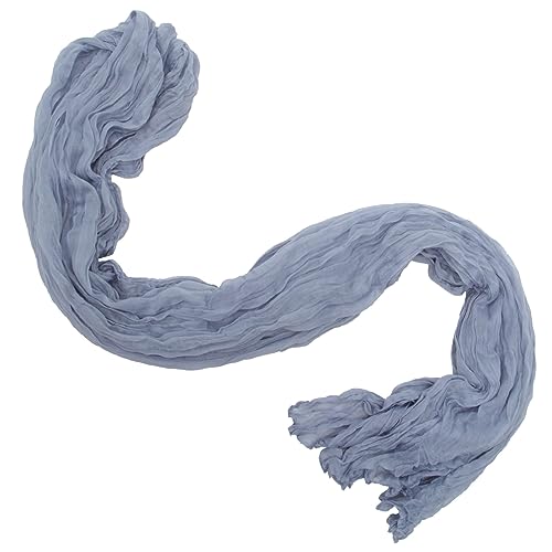 FELTECHELECTR zerknitterter Tischläufer hochzeitsdekoration Wedding Decoration partydeko Einschulung elegant Plateau Tischläufer für Hochzeitsfeier Hochzeitstischdekoration Polyester Blue von FELTECHELECTR