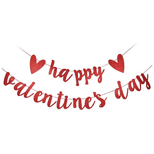Luftballons für Valentinstag, Herz-Liebe, Happy Valentine's Day, blinkendes Puder, Liebe, Blumenballon, Dekoration für Valentinstag, Brautparty, Hochzeit, Briefballons von FENOHREFE