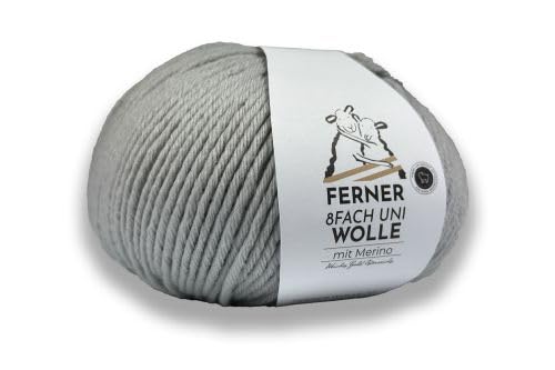 FERNER WOLLE Lungauer 8-Fach Merino Uni 02 - von FERNER WOLLE