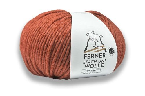 Ferner Wolle Lungauer 8-fach Merino Uni 07 - von FERNER WOLLE