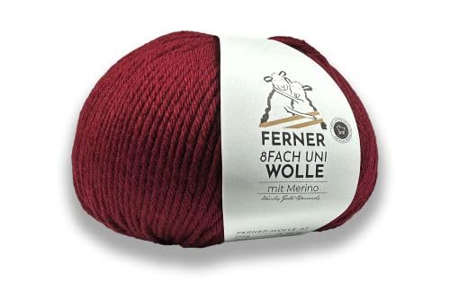 Ferner Wolle Lungauer 8-fach Merino Uni 08 - von FERNER WOLLE