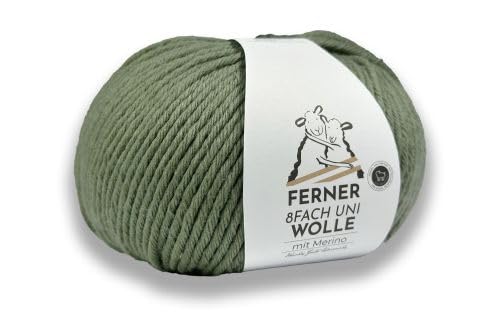 Ferner Wolle Lungauer 8-fach Merino Uni 10 - von FERNER WOLLE