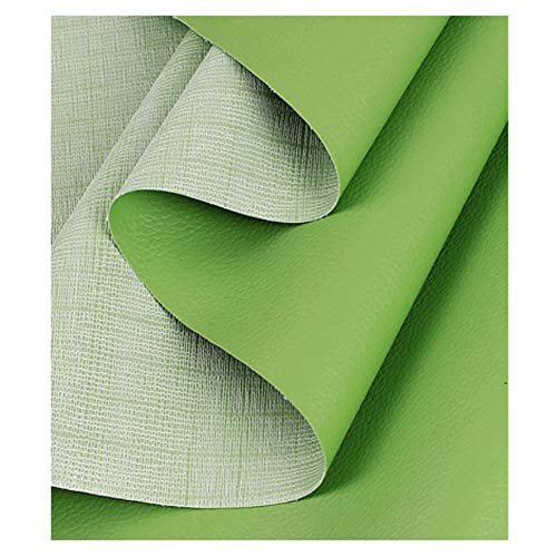 Texturiertes flammschutzendes Ledergewebe, Polsterung – Kunstleder, Polstermaterial, Polsterstoff(Green,1.38X2m) von FFENFRYOU