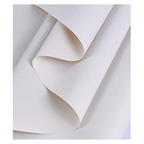 Texturiertes flammschutzendes Ledergewebe, Polsterung – Kunstleder, Polstermaterial, Polsterstoff(White,1.38X1m) von FFENFRYOU