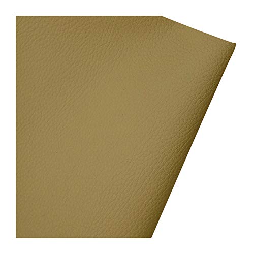 Texturiertes flammschutzendes Ledergewebe, Polsterung – wasserfester Stoff, Polsterstoff for Restaurantstühle, Sofas, Autositze – Natur(1.6x10m) von FFENFRYOU