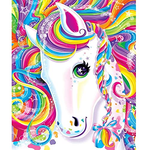 FFWTPY DIY 5D Diamond Painting Tiere Diamant Painting Bilder Malerei Kit für Kinder Erwachsene Vollbohrer Cross Stickerei Arts Craft Diamanten Dekoration für Home Wand Décor von FFWTPY