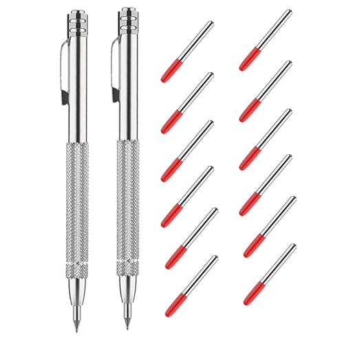 FGDTREE Professioneller Anreißstift mit Markierungsspitze für Glas, Keramik und Metallbau, Holzarbeiten, Handwerkzeug von FGDTREE