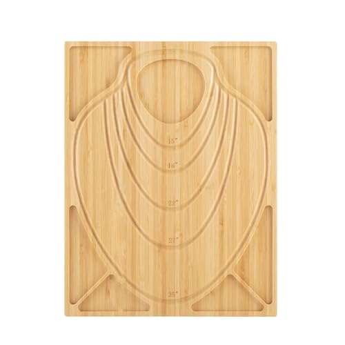 Halskette Herstellung Board Holz Halskette Perlen Tablett Für Schmuck Machen Handwerk Werkzeug Zubehör Für Anfänger von FGDTREE