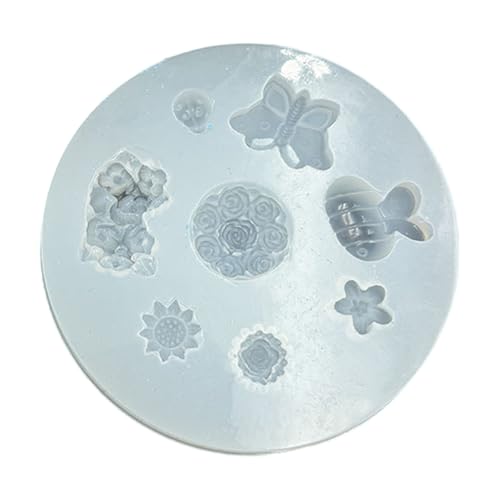 Professionelle Silikon Backformen 6 Blumenmuster Einschließlich Rosen Tinekones Gänseblümchen Leicht Wiederverwendbar Für Süßigkeitenseife Und Harzhandwerk Mit Multi Blumen Silikonformen Professionelle Silikon Backformen 6 Blumenmuster Einschließlich Rosen Tinekones Gänseblümchen Leicht Wiederverwendbar Für Süßigkeitenseife Und Harzhandwerk Mit Multi Blumen Silikonformen von FGDTREE