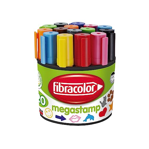 Etafelt 134020.18 Megacolor 20 Filzstifte, Maxi von FIBRACOLOR