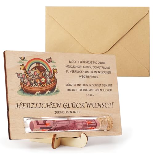 Geldgeschenk zur Hochzeit - Hochzeitsgeschenk Geld, Hochzeitsgeschenk für Brautpaar, Hochzeitskarte Geldgeschenk, Hochzeitskarte, inklusive Ständer und Umschlag(Taufe) von FIDWALL