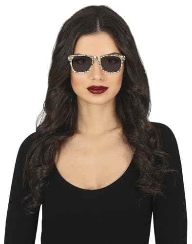 FIESTAS GUIRCA | Bierbrille Multicolor - Party Zubehör für Sommer und Graduierungen - Ideal für Hawaiianische Feiern und Themenpartys - Unisex für Erwachsene - Multicolor von FIESTAS GUIRCA