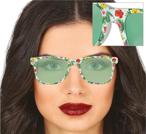 FIESTAS GUIRCA | Exotische Multicolor Brille - Party Zubehör für Sommer und Graduierungen - Ideal für Hawaii Feiern und Themenpartys - Unisex Erwachsene - Multicolor von FIESTAS GUIRCA