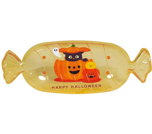 FIESTAS GUIRCA | Orange Halloween Süßigkeiten Schüssel (34x13 cm) - Wiederverwendbare Tischdekoration für Halloween-Partys und Feiern - Süßes oder Saures - Orange von FIESTAS GUIRCA