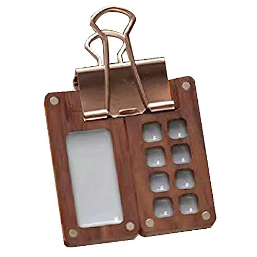 Tragbare Skizzenbuch Palette mit 8 Rastern, Farbpalette aus , Mini--Malbox mit Clip (Farbe) von FIGGRITID