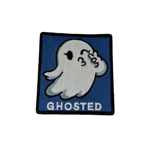 Ghosted, Morale Patch, Meme Patch, Moral Patch, Military Patch, Hook and Loop, Tactical Rucksack, Murph, Veteranenbesitz von FILSEF