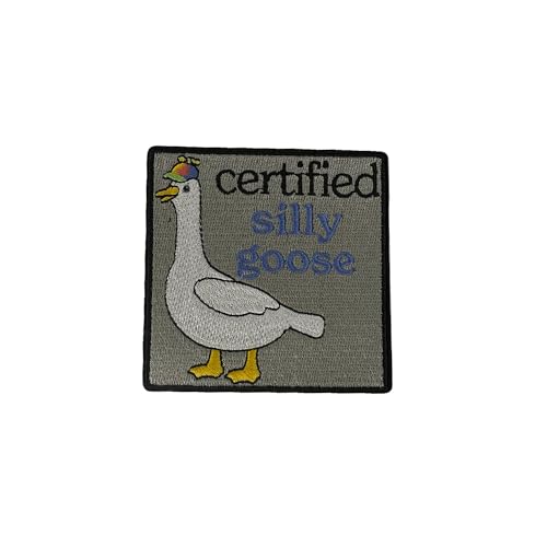 Silly Goose Morale Patch, FILSEF, Meme Patch für Rucksäcke, Militär-Patch, Haken und Schlaufe, taktisch, Murph, Veteranenbesitz von FILSEF