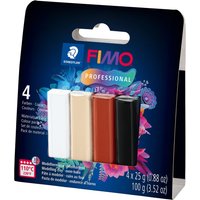 FIMO Professional Materialpackung, 4 Farben - Natural Colours von FIMO