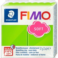 FIMO soft "Basisfarben" - Apfelgrün von Grün