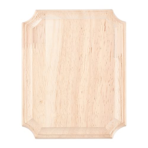 FINGERINSPIRE Unlackierte Holztafel 15.3x12.2x1.7 cm Rechteckig Leere Holzschilder Naturholz Kunsthandwerk Zum Malen Schnitzen Brennen von Holzbrettern Für DIY Bastelprojekte Heimdekoration von FINGERINSPIRE