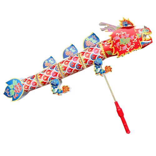 FIRSTXIU Papier Handwerk Drachen Licht Spielzeug Tasche Für Chinesische Neujahr Festliche Papier Handwerk Drachen Home Decor Party Versorgung von FIRSTXIU