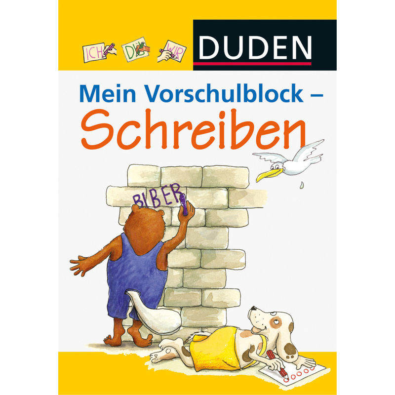 Duden: Mein Vorschulblock - Schreiben, Kartoniert (TB) von FISCHER Duden