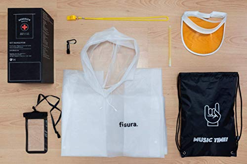 FISURA - Kater-Kit Lustige hochzeitsgeschenk. Geschenkset für Männer und Frauen. Party-Geschenk. Lustiges Geschenk für Freunde.8 Produkte (Festival) von FISURA