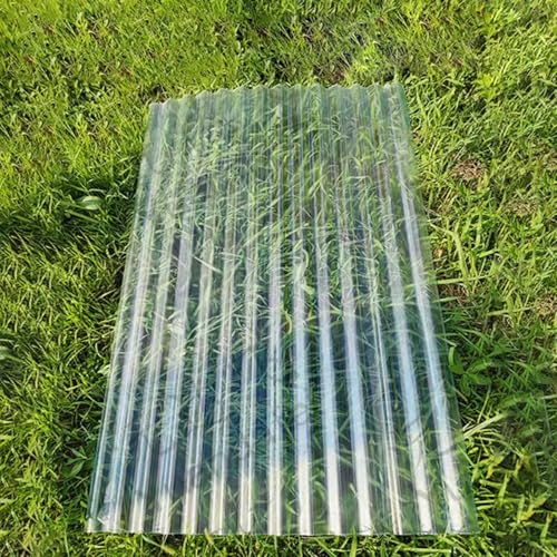 Transparente Dachbahnen, 1 Stück, gewellte Bitumen-Dachbahnen, Isolierdachmaterial, Verkleidungswandbahnen, Glasfaserharzplatten, regenfeste Tageslichtplatten (0,9 x 1,55 m/35 x 61 Zoll)(0.9x1.65m/35x Transparente Dachbahnen, 1 Stück, gewellte Bitumen-Dachbahnen, Isolierdachmaterial, Verkleidungswandbahnen, Glasfaserharzplatten, regenfeste Tageslichtplatten (0,9 x 1,55 m/35 x 61 Zoll)(0.9x1.65m/35x von FITIOS