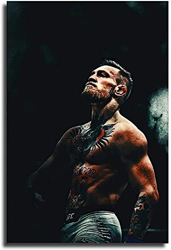 FITMZ 5D-Diamantmalerei zum Selbermachen, Kristall-Strass-Gemälde, Conor McGregor-Poster, Stickbilder, Kunsthandwerk für Erwachsene und Kinder, 40 x 40 cm von FITMZ