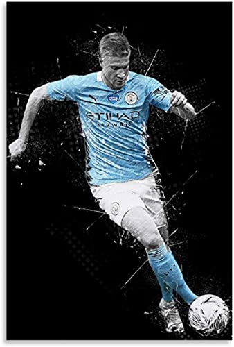 FITMZ DIY 5D Diamantmalerei, Kristall-Strassmalerei, Fußballspieler KDB Kevin De Bruyne Star 1 und Bild, moderne Stickbilder, Kunsthandwerk für Erwachsene und Kinder, 50 x 50 cm von FITMZ