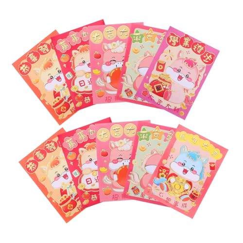 FIXOSHEE 120 Stück Cartoon Pferd Rote Umschläge Jahr Des Pferdes Traditionelle Chinesische Hongbao Glücksgeldumschläge Für Frühlingsfest Neujahr Feierlichkeiten FIXOSHEE 120 Stück Cartoon Pferd Rote Umschläge Jahr Des Pferdes Traditionelle Chinesische Hongbao Glücksgeldumschläge Für Frühlingsfest Neujahr Feierlichkeiten von FIXOSHEE