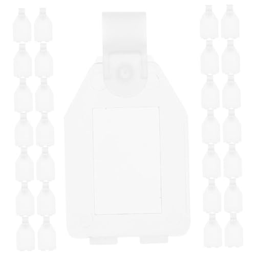 FIXOSHEE 50Stücke Transparente Etikettenhalter aus Schnappbare Preisschildhalter für Einzelhandel Regal und Korbeinsatz für Preise und Informationen Supermärkten FIXOSHEE 50Stücke Transparente Etikettenhalter aus Schnappbare Preisschildhalter für Einzelhandel Regal und Korbeinsatz für Preise und Informationen Supermärkten von FIXOSHEE